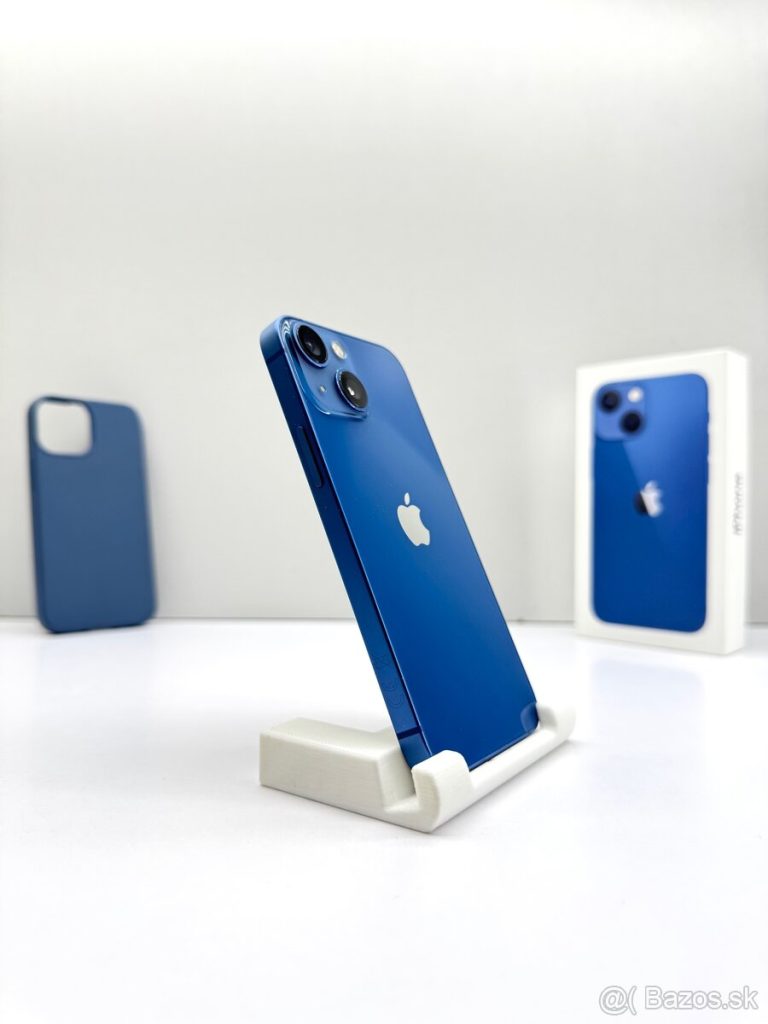 iPhone 13 MINI 128GB BLUE TOP STAV NOVÁ BATÉRIA 100%