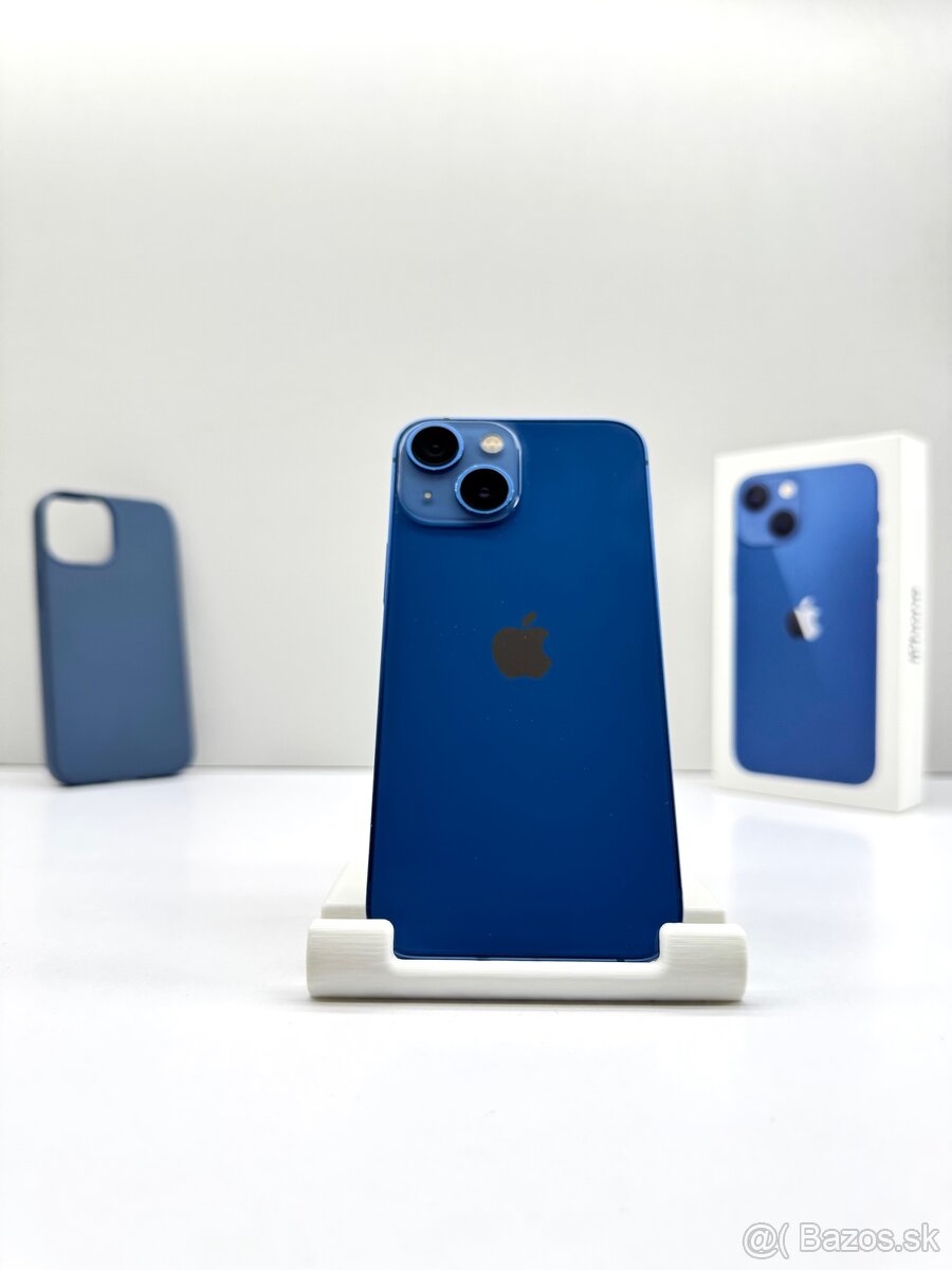 iPhone 13 MINI 128GB BLUE TOP STAV NOVÁ BATÉRIA 100%