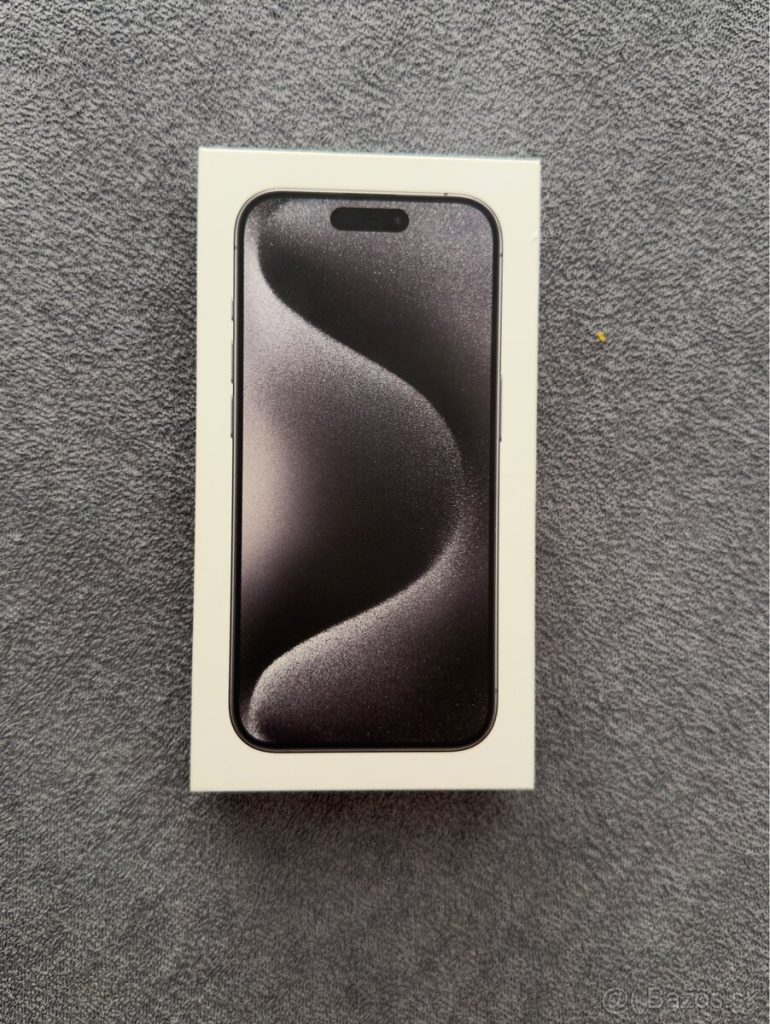 Apple iPhone 15 Pro 128GB Black Titanium