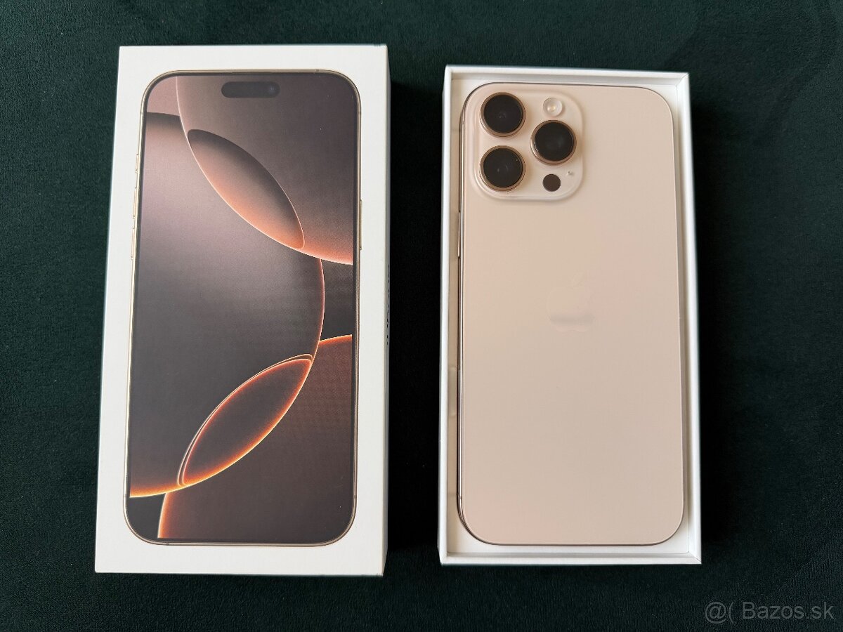 iPhone 16 Pro Max 256GB Desert Titanium