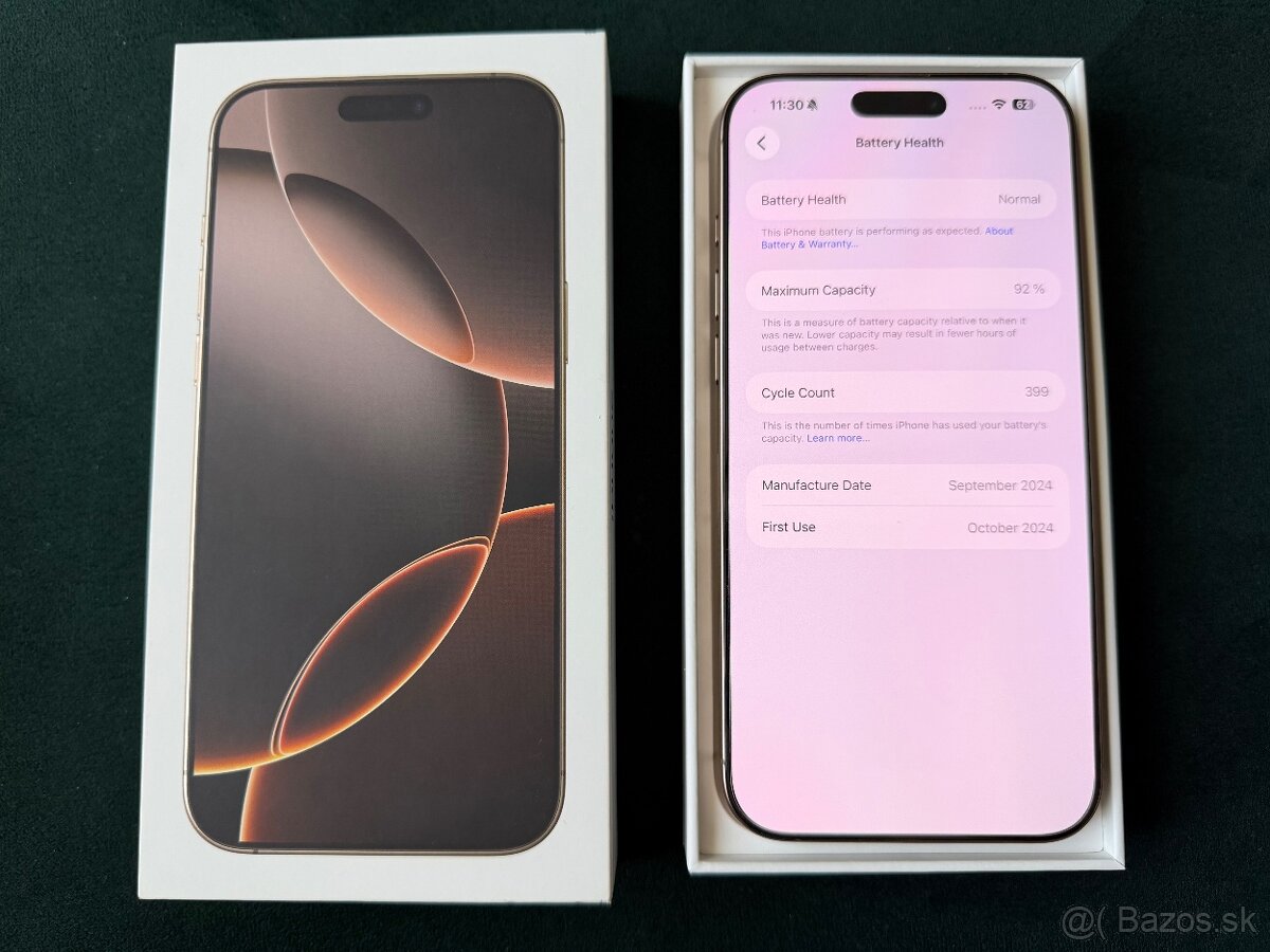 iPhone 16 Pro Max 256GB Desert Titanium