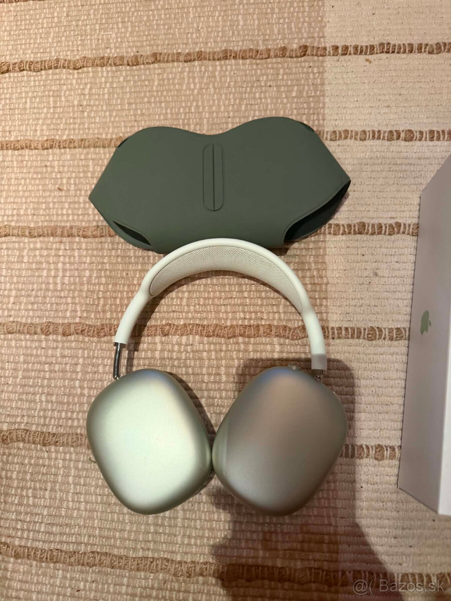 Apple AirPods Max Green Top stav , 2 x pouzite