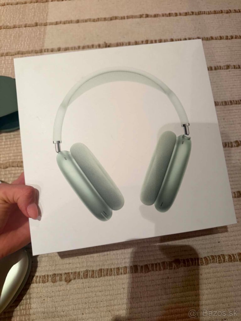 Apple AirPods Max Green Top stav , 2 x pouzite