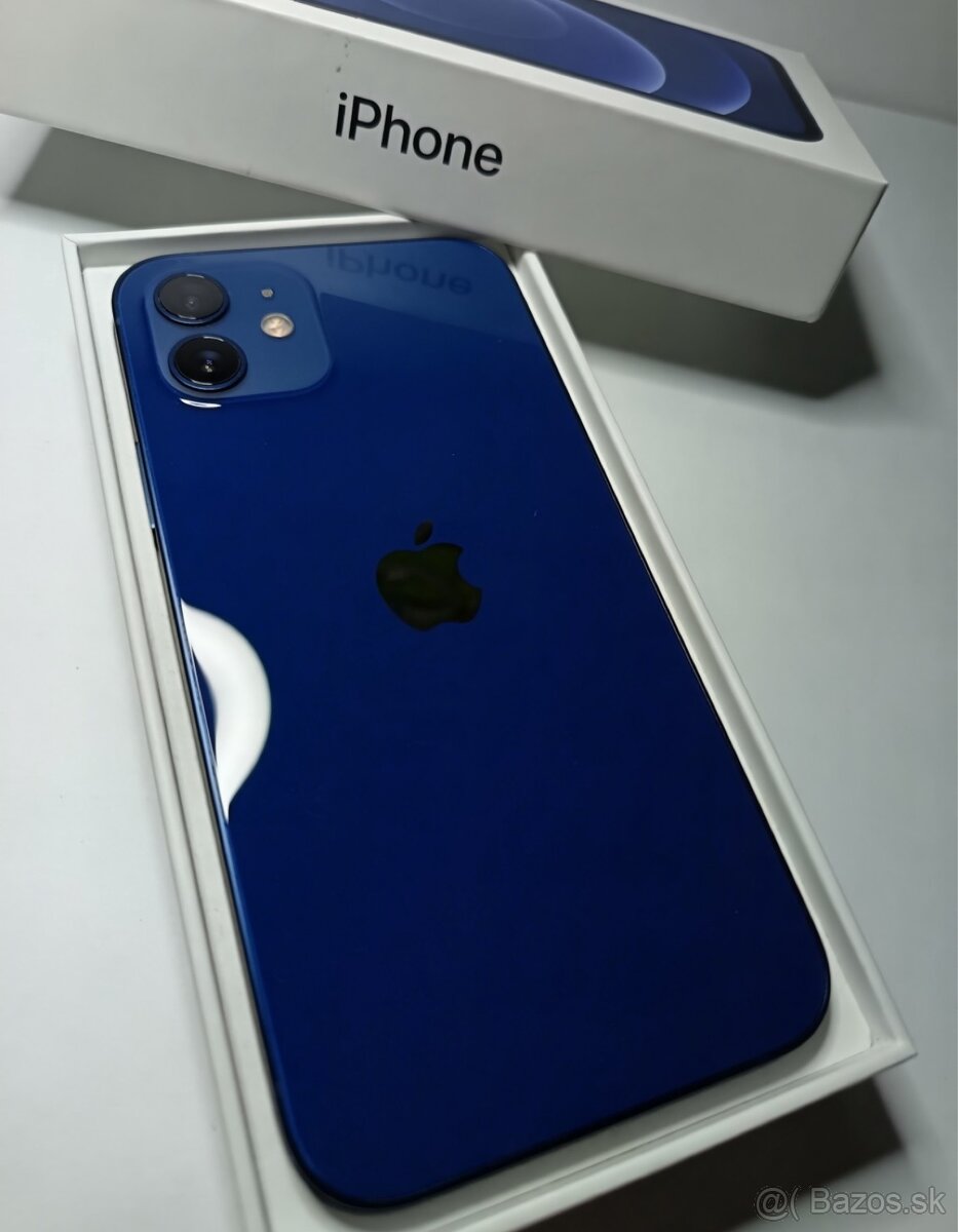 IPhone 12 Blue 64GB | NOVÁ ORIGINÁL BAT.100% + DARČEKY
