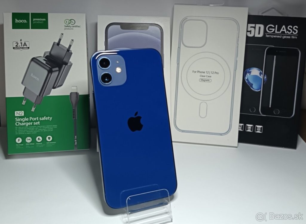 IPhone 12 Blue 64GB | NOVÁ ORIGINÁL BAT.100% + DARČEKY