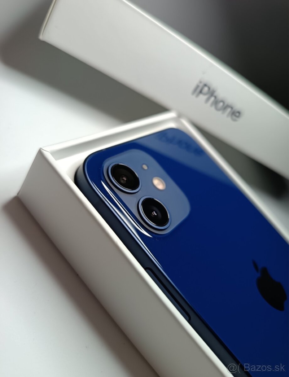 IPhone 12 Blue 64GB | NOVÁ ORIGINÁL BAT.100% + DARČEKY