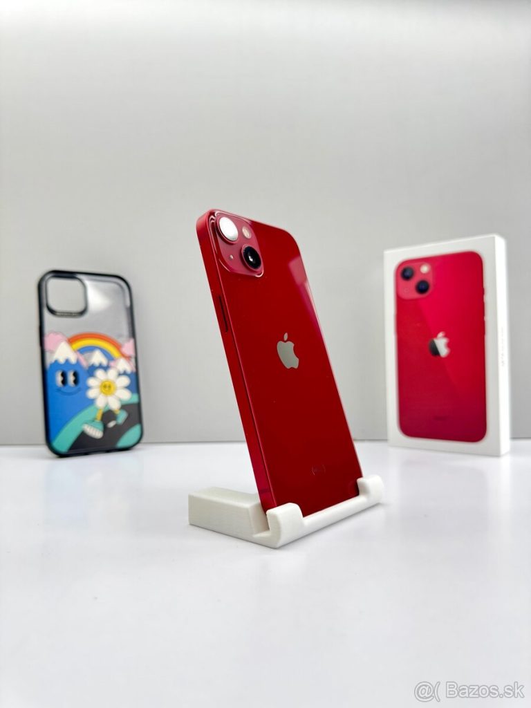 iPhone 13 128GB RED NOVÁ BATÉRIA 100% ZDRAVIE