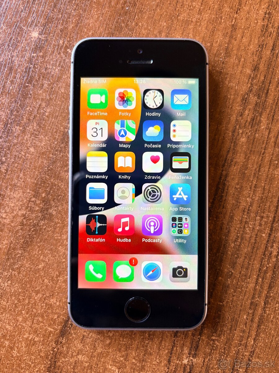 Predám Apple iPhone SE 16GB (1st gen 2016) Space Gray