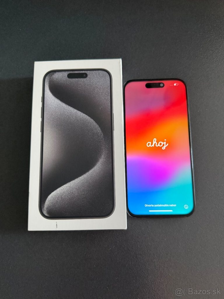 Predám iPhone 15 Pro 128 GB