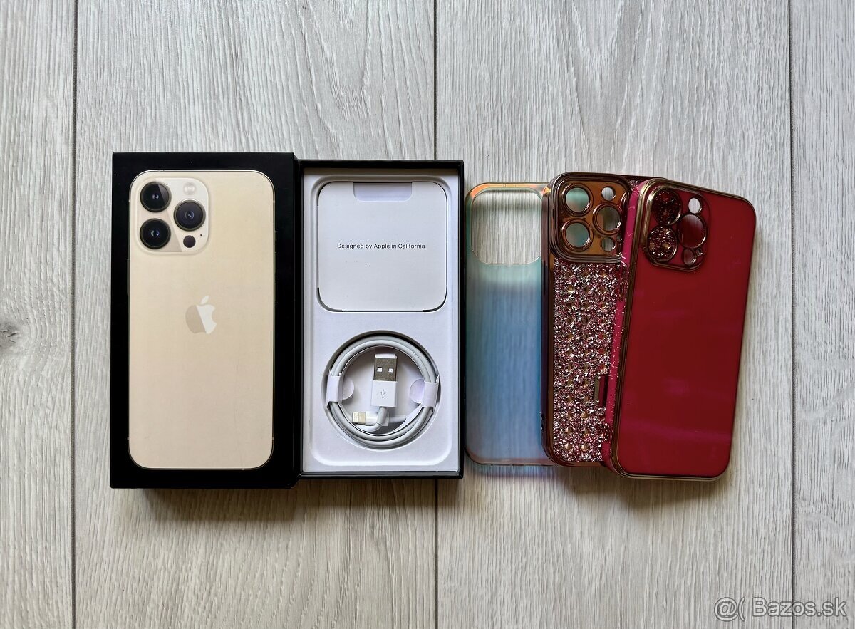 iPhone 13 Pro 128 GB GOLD TOP STAV