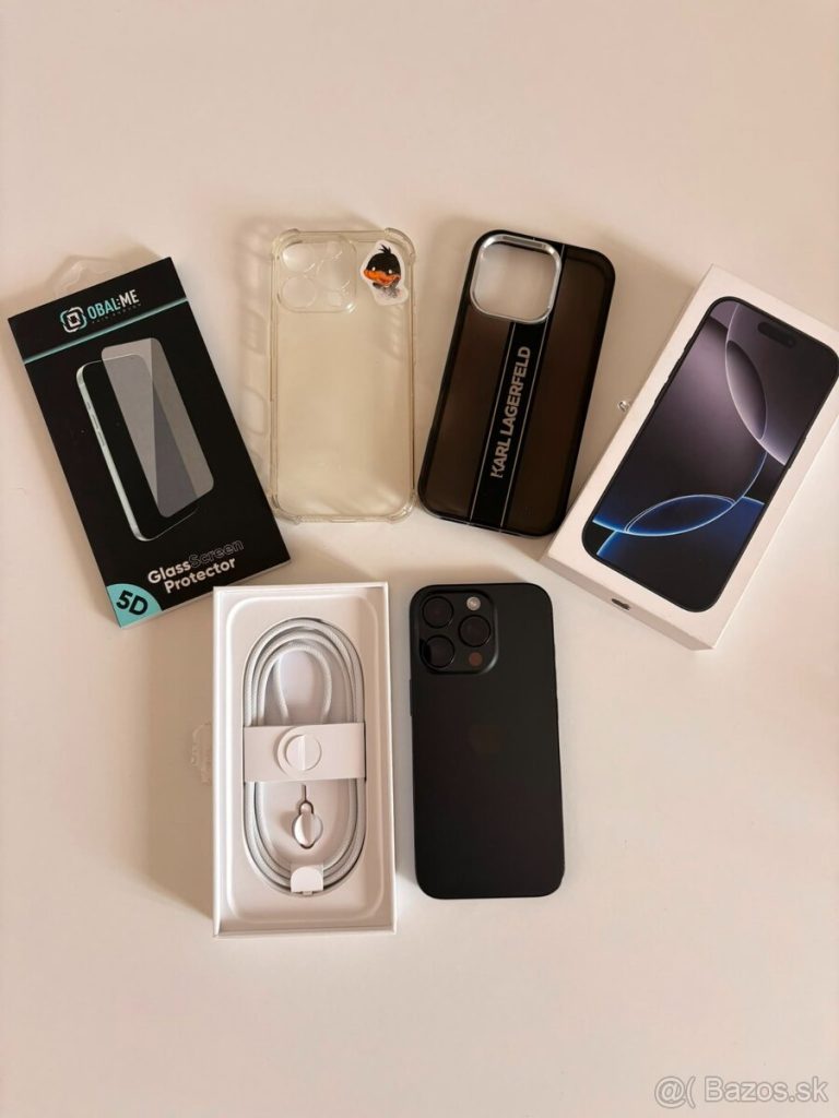 iPhone 16 PRO – 128gb – Black Titanium