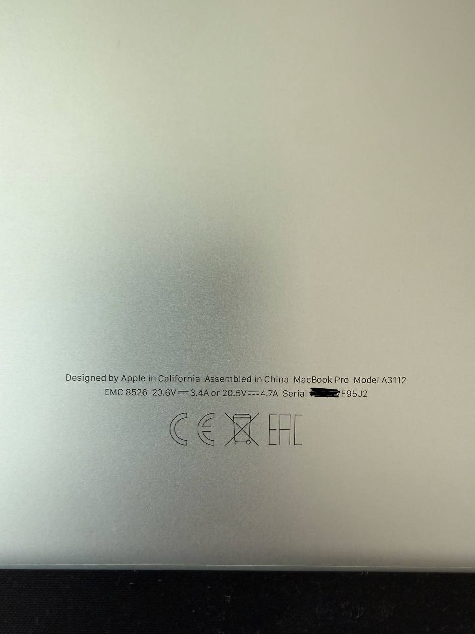 MacBook Pro 14″ M4 • 24GB RAM • 512GB SSD • Silver