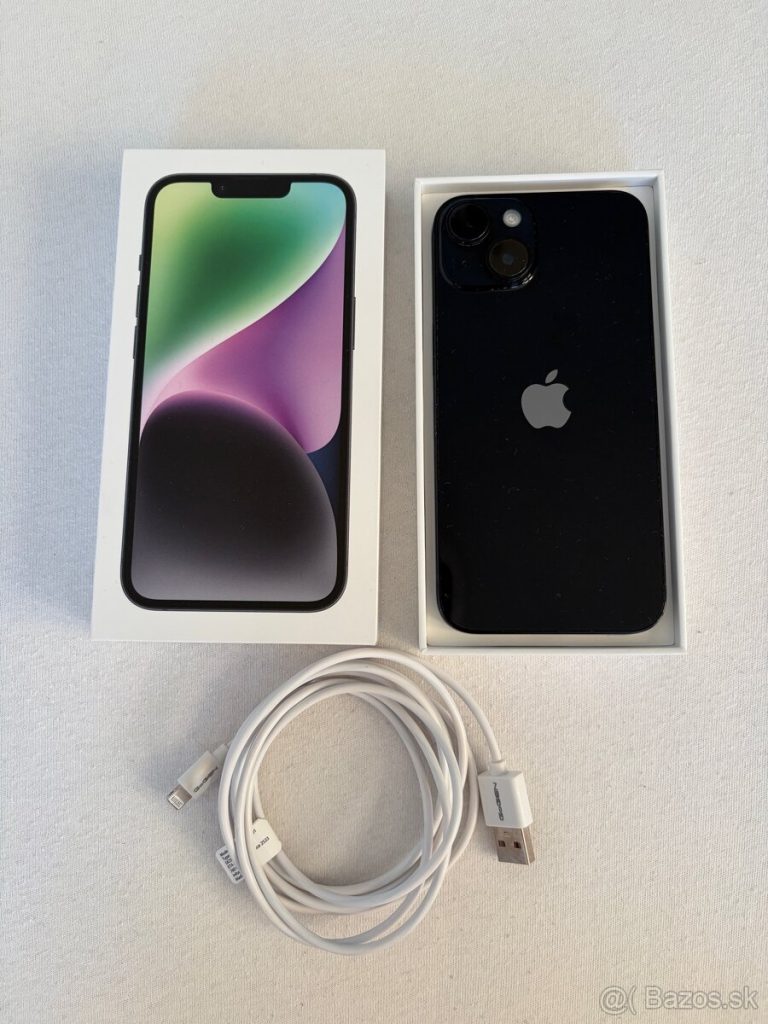 iPhone 14 128GB Midnight + Private screen