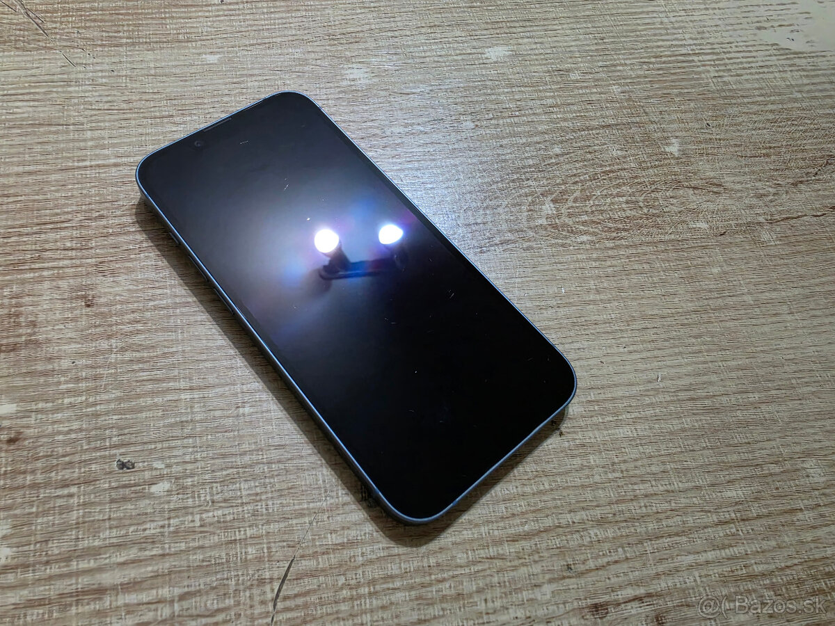 Iphone 14 Blue s novou bateriou telefon v krabici s kablom b