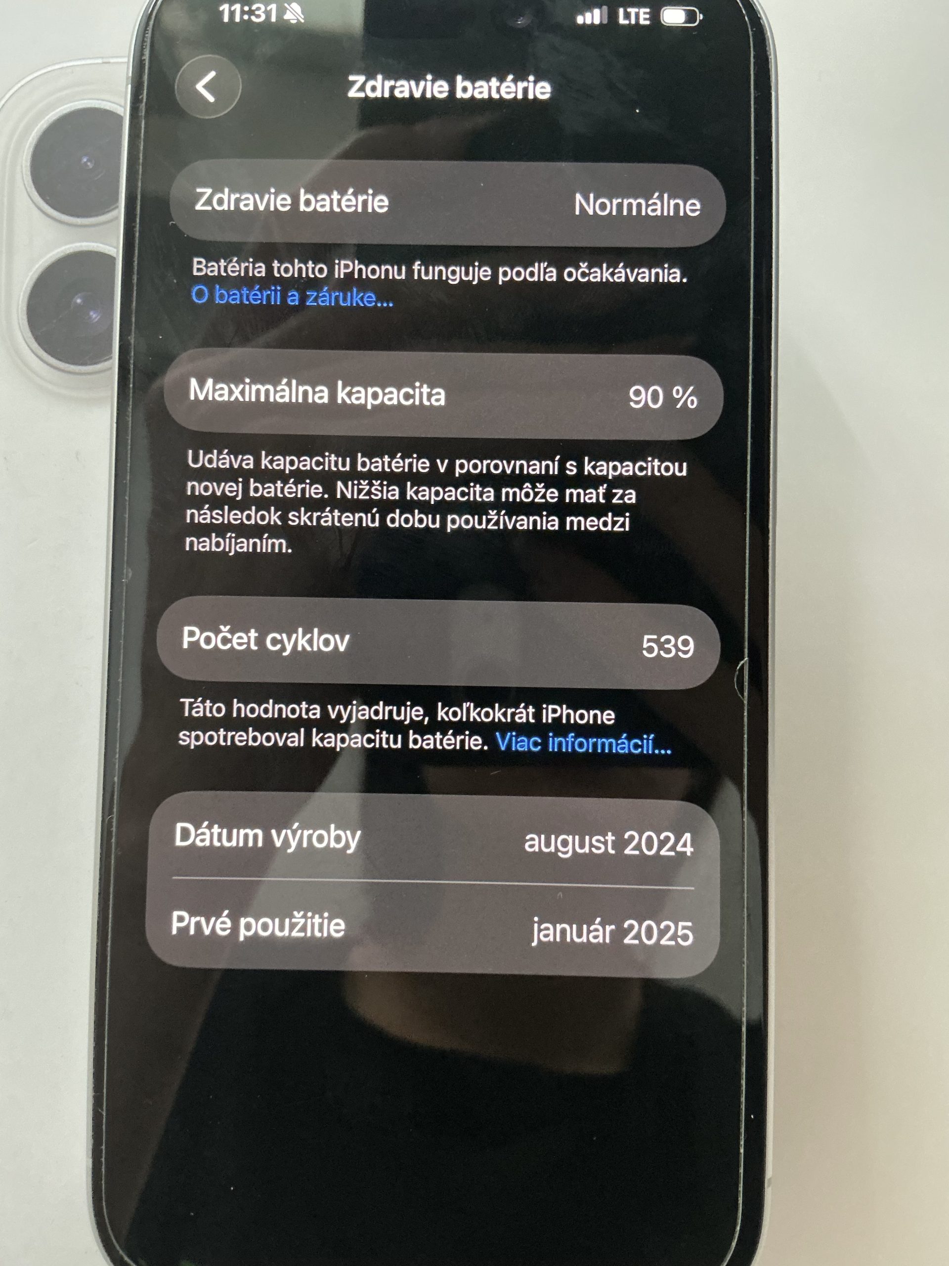 iPhone 16 256GB White